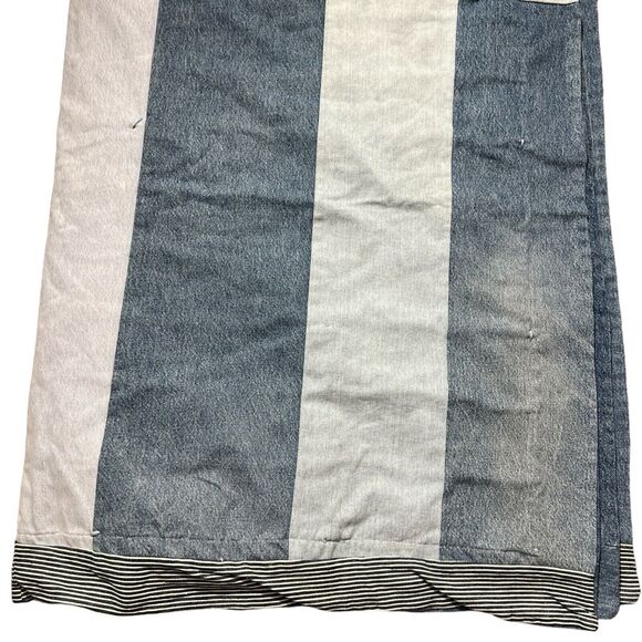 Vtg Levi Blanket Patchwork Jeans Blanket Upcycled Custom ONE OF A KIND - Picture 11 of 16